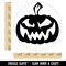 Sinister Halloween Jack-o&#x27;-lantern Pumpkin Self-Inking Rubber Stamp for Stamping Crafting Planners